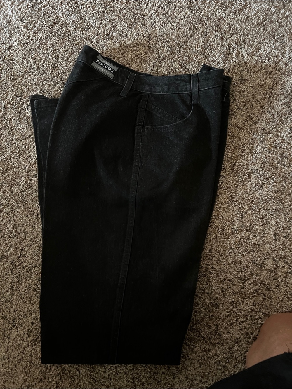 Rockies Women’s Black High-Rise Jeans